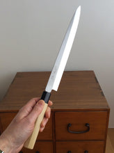 Load image into Gallery viewer, Traditional Yanagiba Knife Shirogami2 300